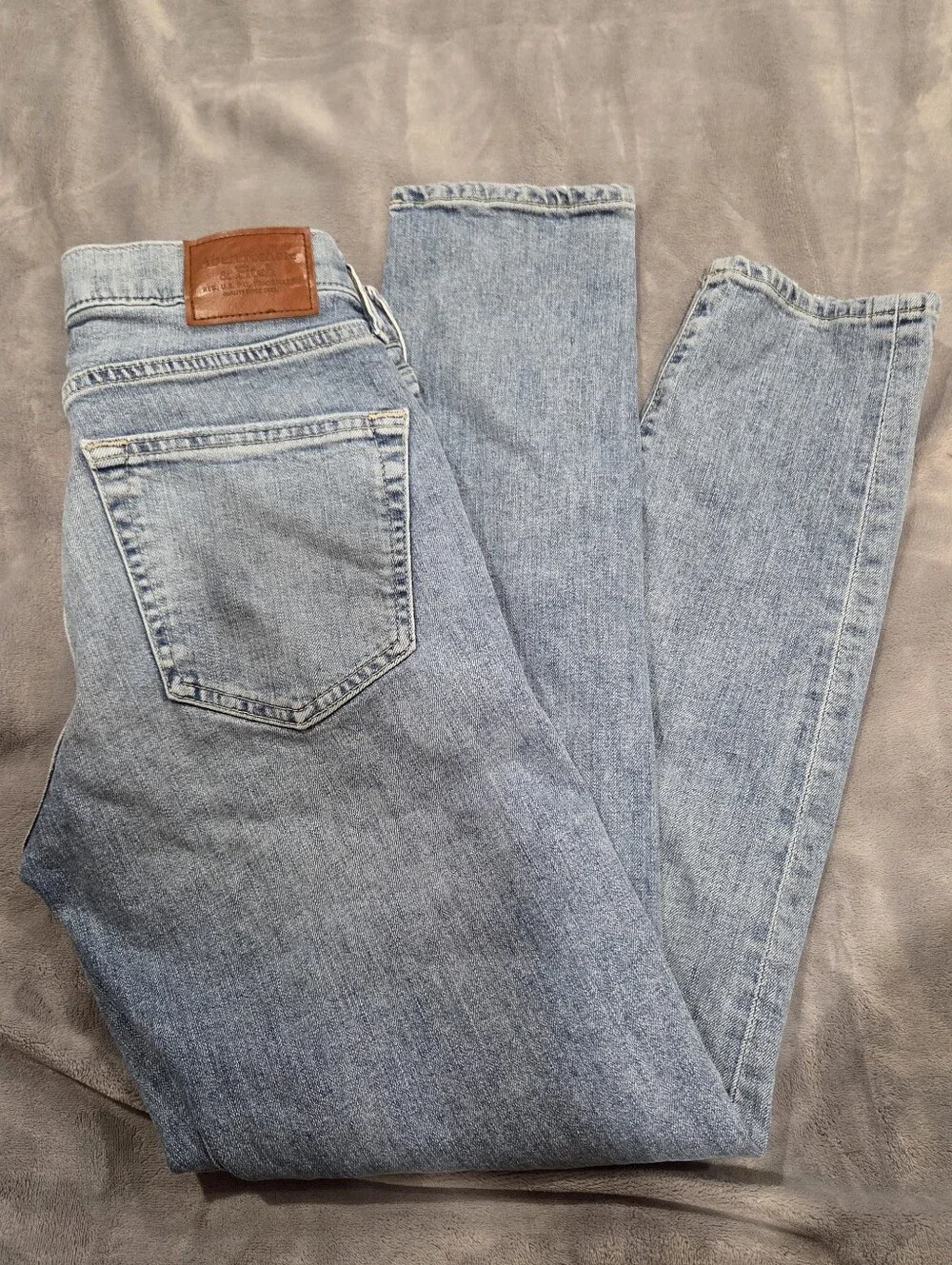 Abercrombie & Fitch Light Blue Jeans